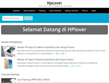 Tablet Screenshot of hplover.com